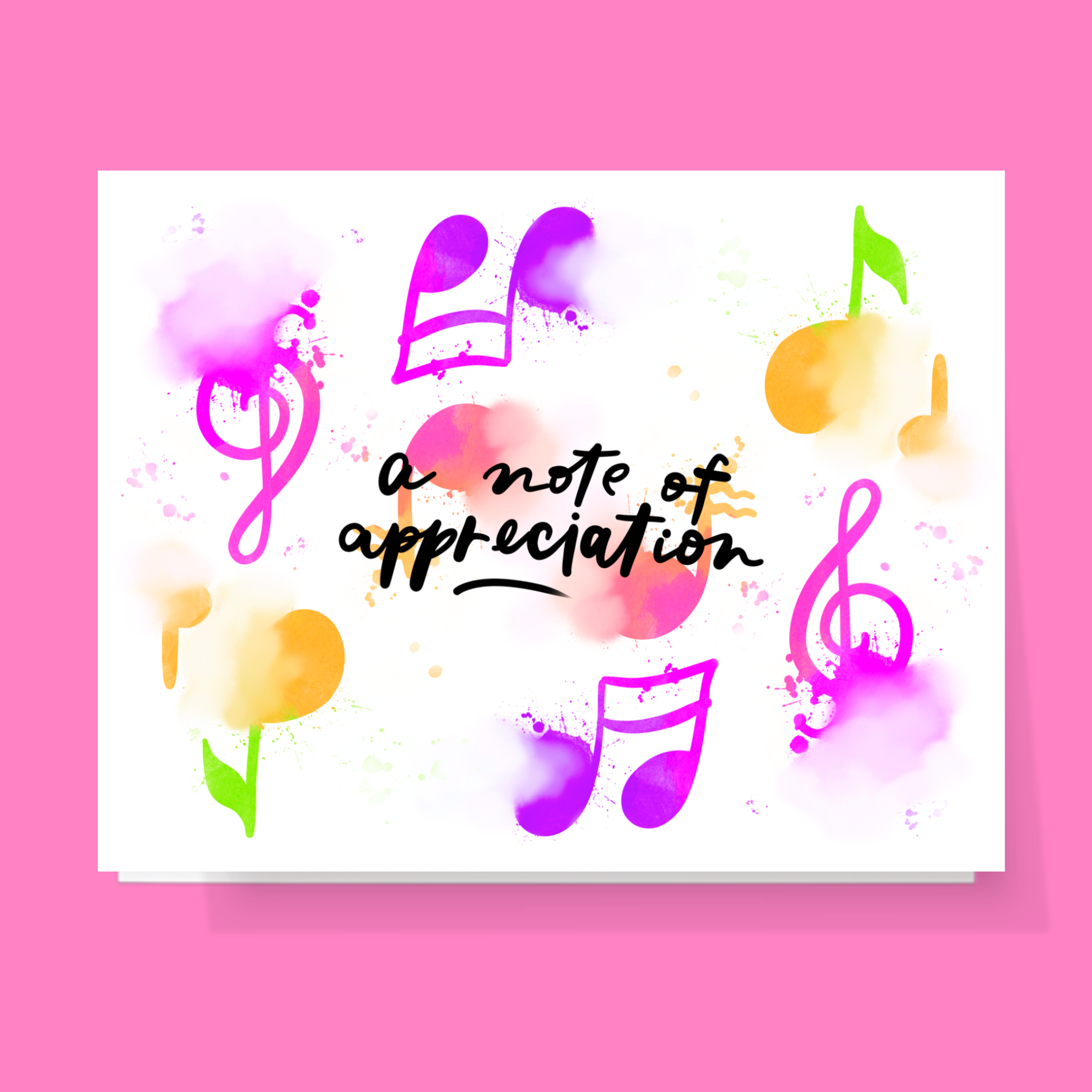 A Note Of Appreciation Card – YoursTrulea