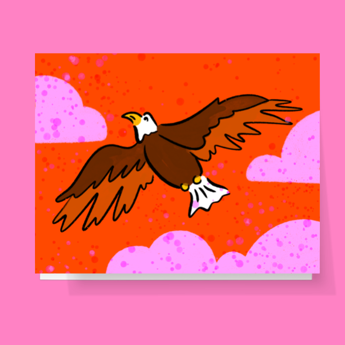 Soaring Eagle Card