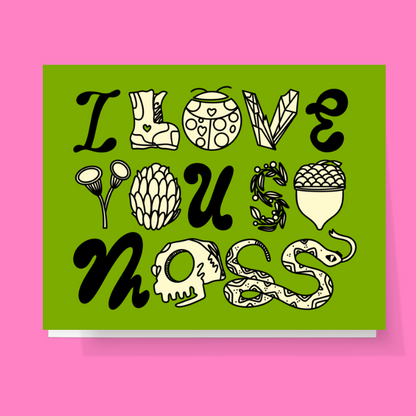 Love You So Moss Card