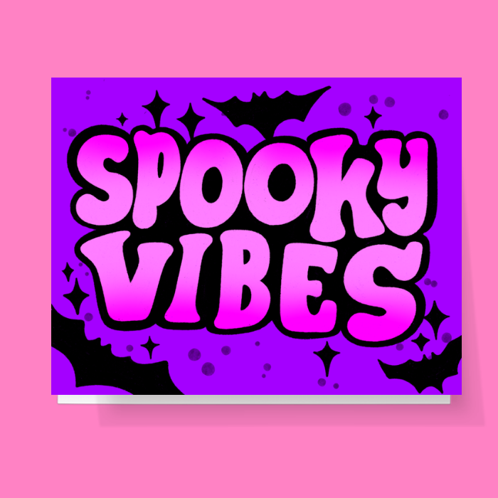 Spooky Vibes Halloween Card