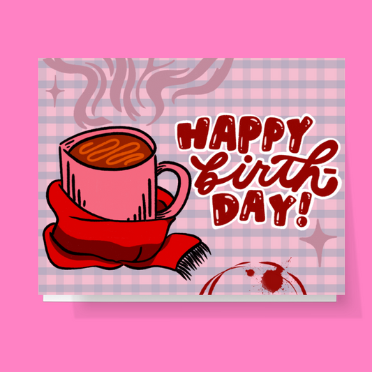 Happy Birthday Mug Card