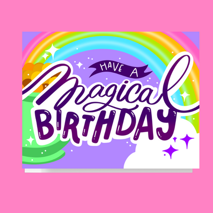 Magical Birthday Card
