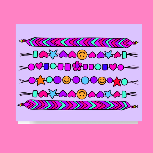 Friendship Bracelet Card