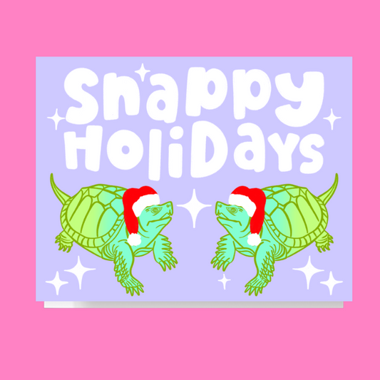 Snappy Holidays Turtle Card