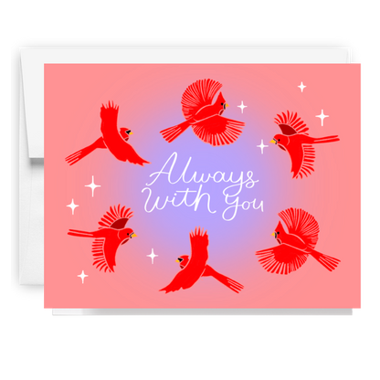 Always With You Cardinal Card