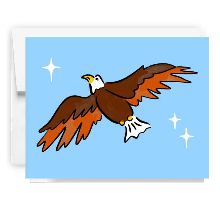 Soaring Eagle Card