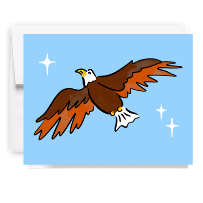 Soaring Eagle Card