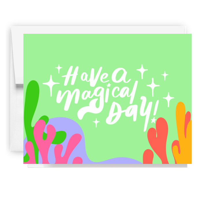 Magical Day Mermaid Card