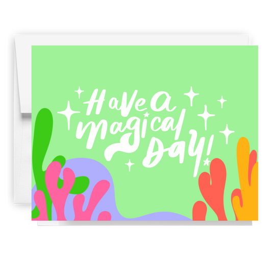 Magical Day Mermaid Card