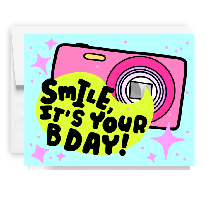 Smile Its Your Bday Card